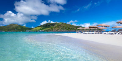 Pinel Islands (Îlet Pinel) beach, St. Martin, French St. Martin, french Antilles